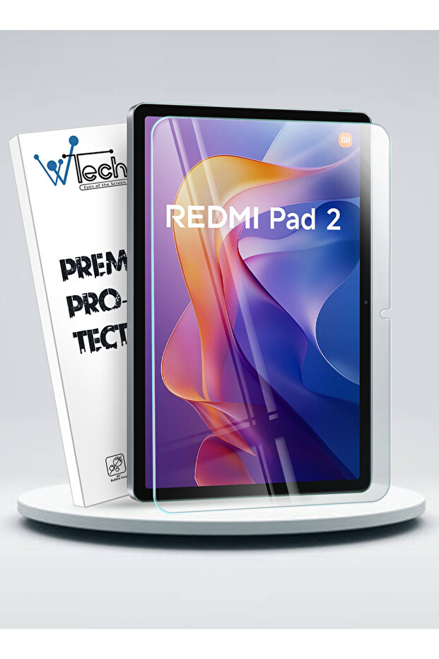 Xiaomi Redmi Pad 2 2025 (11.0 inches) Premium Series Curved Edges Full Tempered Glass Clear