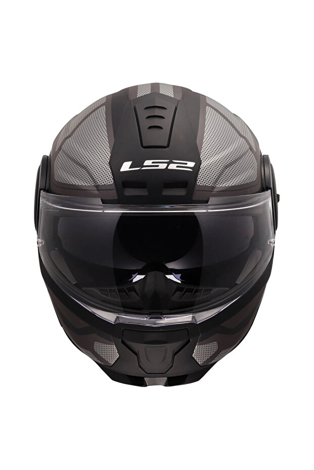 SCOPE 2 AXIS MAT SİYAH-TITANIUM KASK - 5