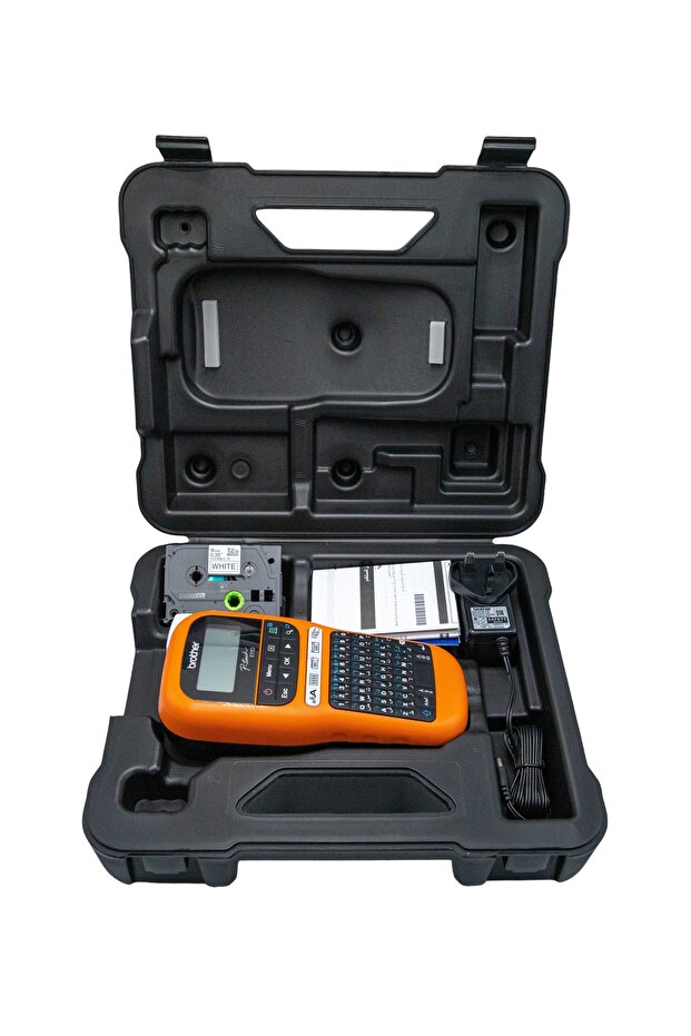 PT-E110VP Electrician Label Printer | Up to 12mm Width | Comes with Carrying Case - 7