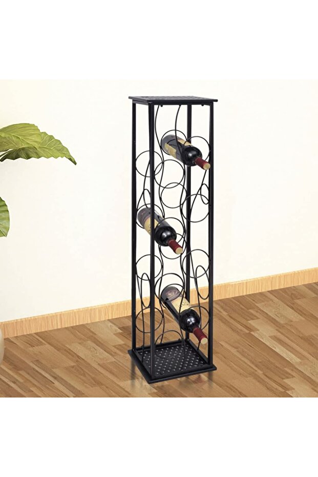 Wine Rack for 8 Bottles Metal