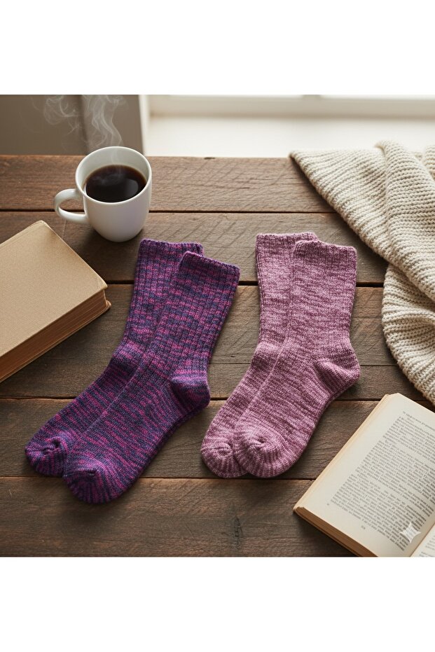 Set of 2 Gradient Unisex Socks