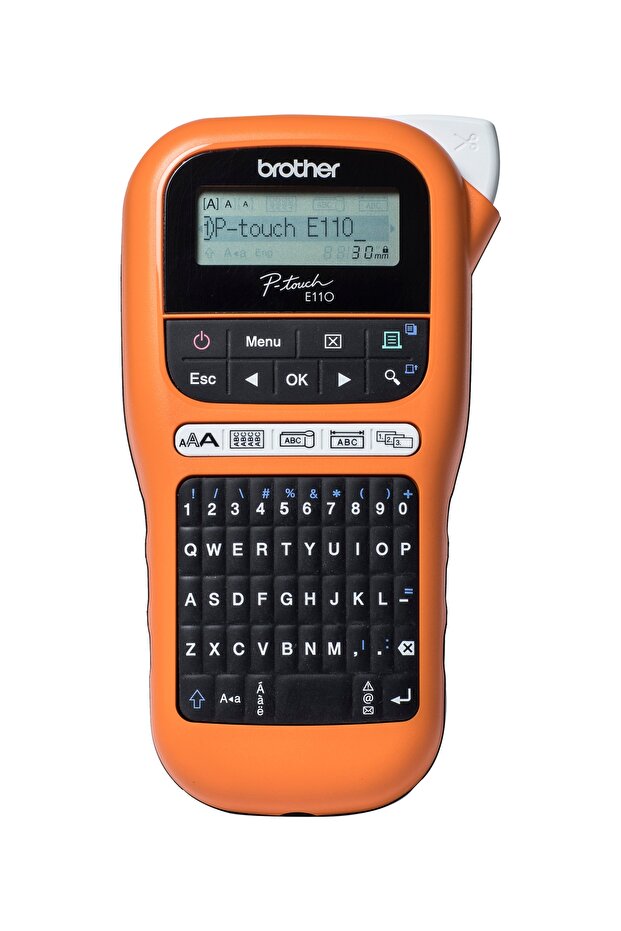 PT-E110VP Electrician Label Printer | Up to 12mm Width | Comes with Carrying Case - 1