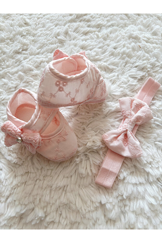 Baby Girl Frilly Booties Newborn Mevlüt Daily Booties