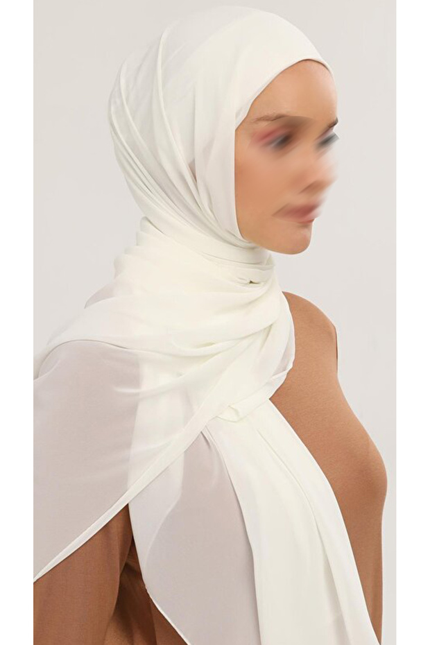 Plain headscarf with a cotton hat in multiple colors - 2