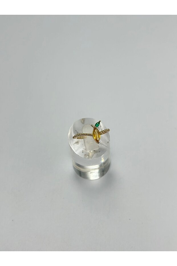 خاتم الأناناس (مطلي بالنحاس) (قابل للتعديل) - 2