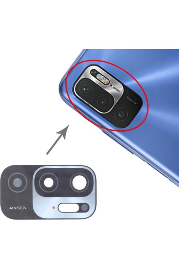 Xiaomi Redmi Note 10 5g Compatible Camera Lens Glass M2103K19G M2103K19C Multicolor