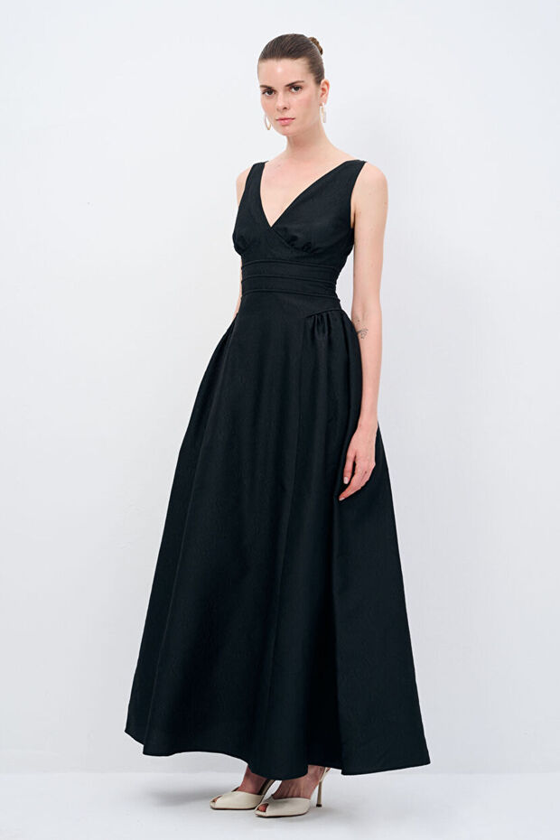 Jakar Mini Elbise - 4