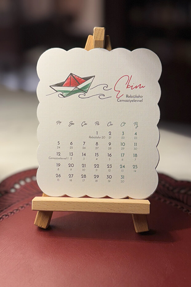 2026 Çiçekli Takvim - 2