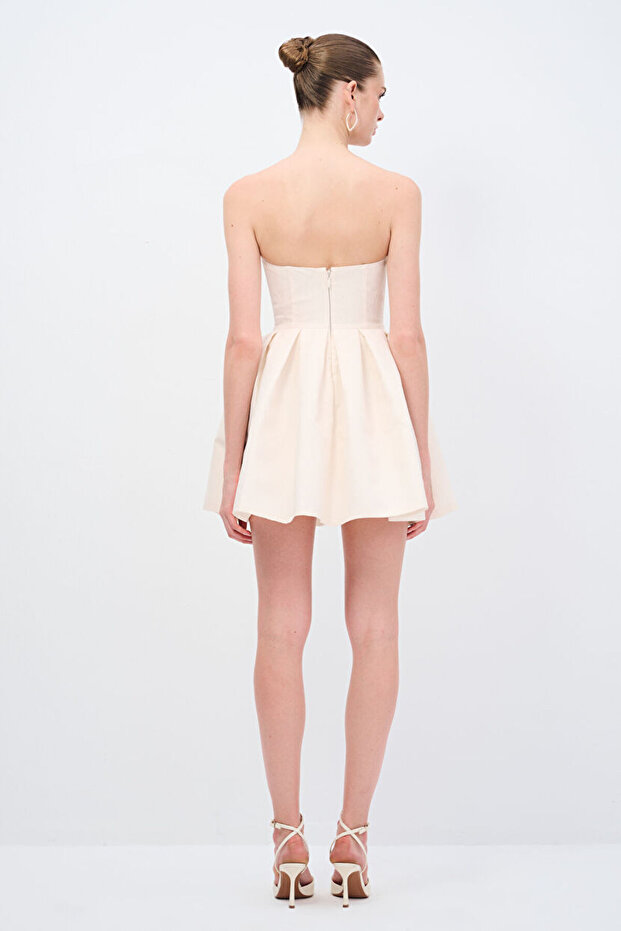 Jakar Mini Elbise - 5