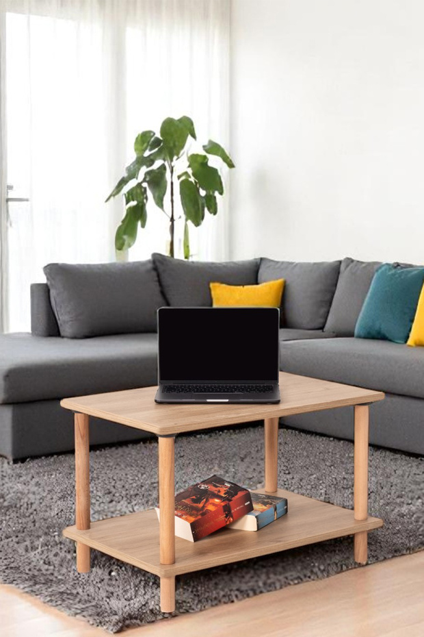 Pia Orta Sehpa Ceviz - 3