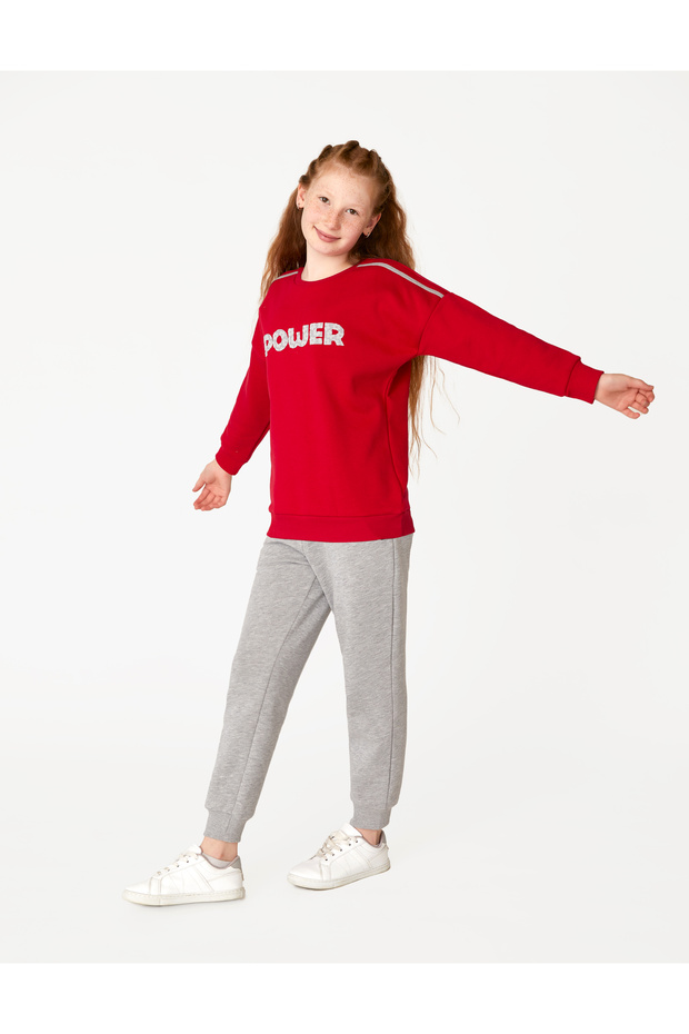Girl Waitress Three-Piece Pajama Set Winter