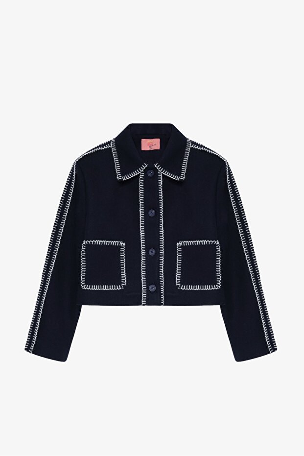 Nakış Detaylı Ceket - 1