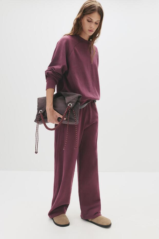 Geniş paça eşofman altı - 2