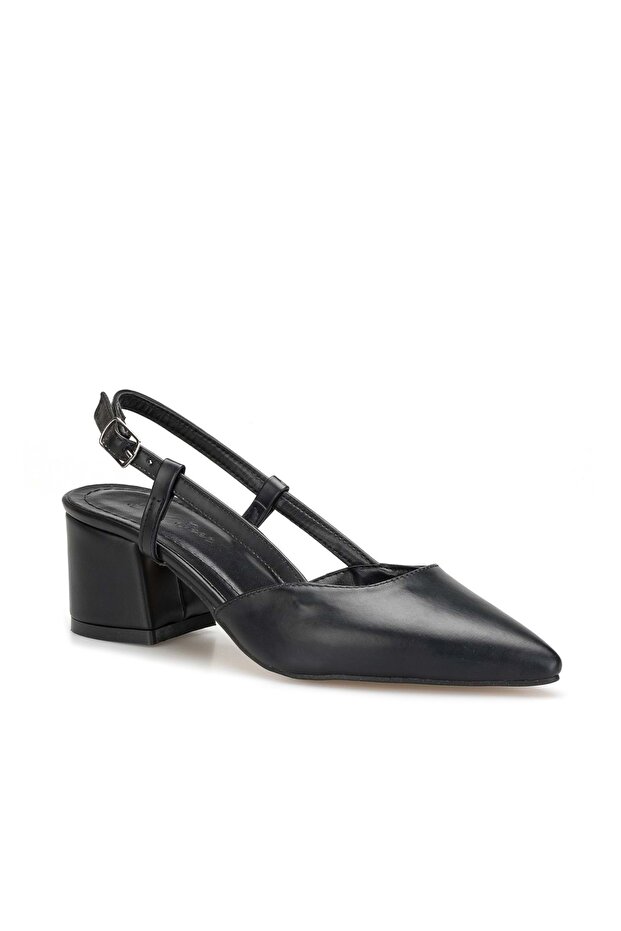 Ds Spillo-425 Black Women's Daily Classic Heeled Shoes