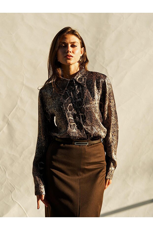 Basic Gömlek 080735 Siyah - 8