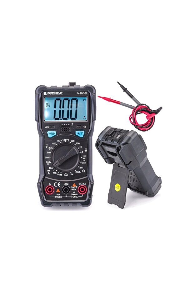 Universal digital multimeter, measuring device 10A 600V, - 1