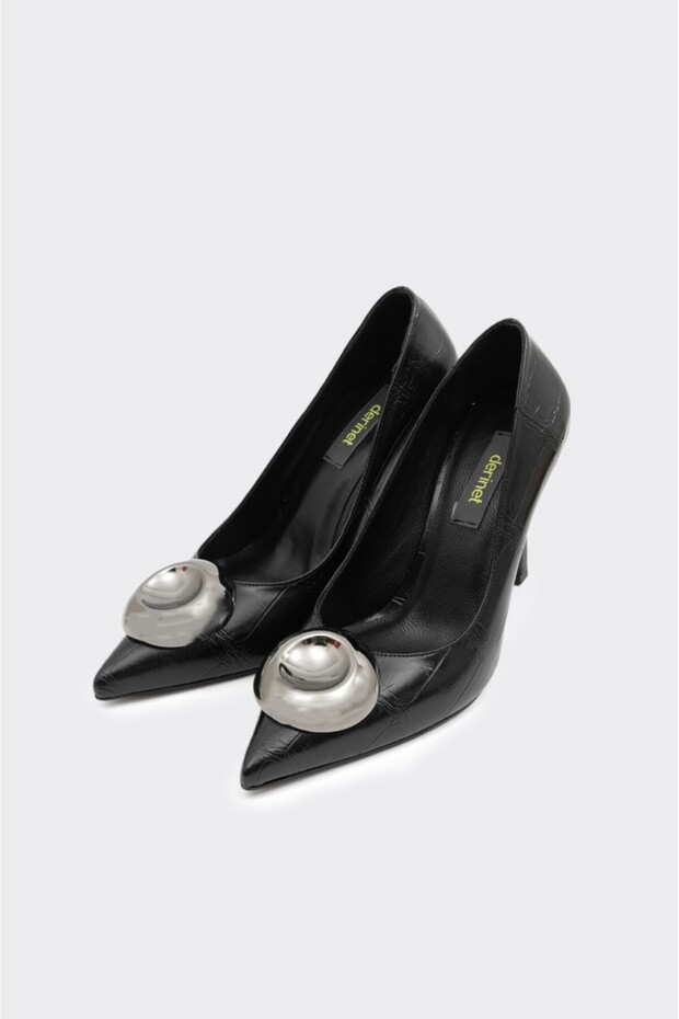 Aksesuarlı Kadın Stilletto - 2