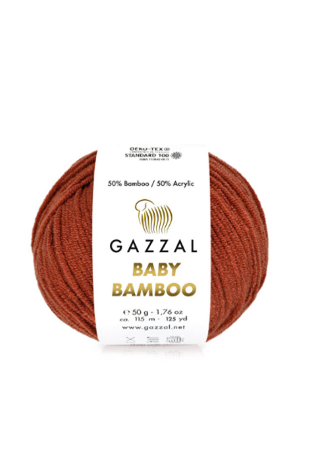 Baby Bamboo %50 Bamboo %50 Cotton Knitting Yarn 50 g / 250 M-95233-1 Piece