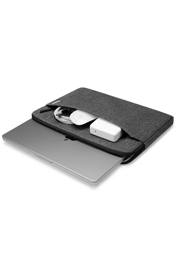 حافظة كمبيوتر محمول باللون الرمادي مقاس 15 بوصة من سلسلة Light - A18E3G3 - 5