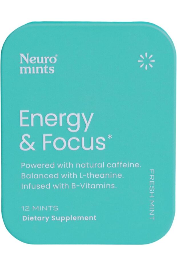 Neuro, Mints Energy Focus Mint Single, 12 Count
