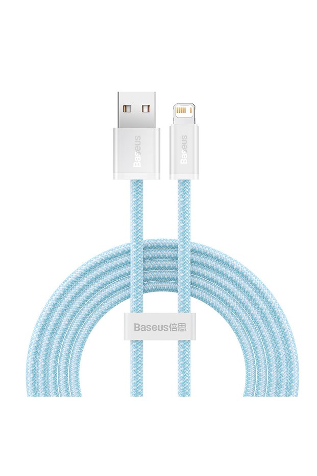 Cablu USB la Lightning Dynamic, 2.4A, 2m (albastru)