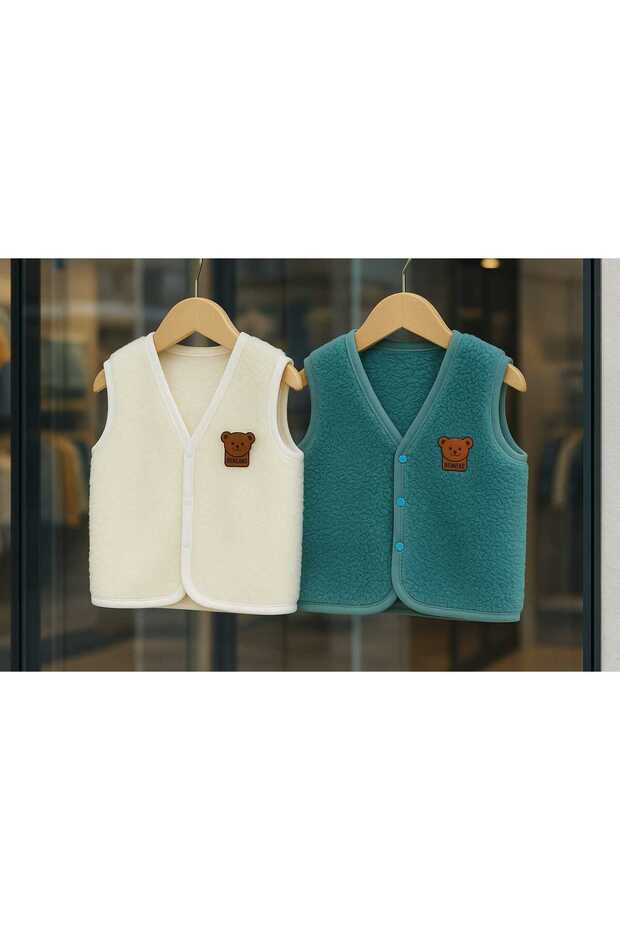 2-Pack Welsoft Baby Kids Snap Fastener Vest