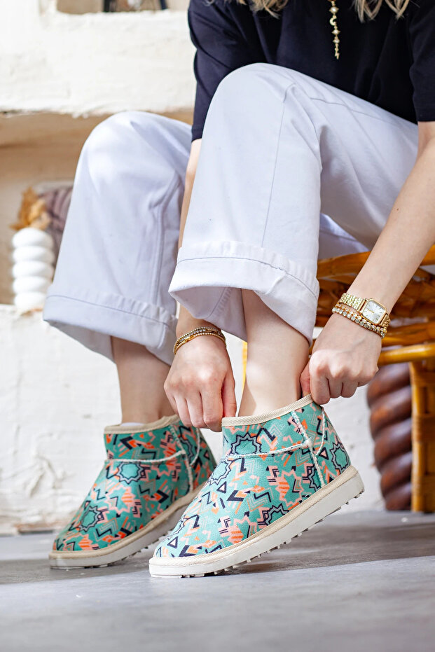 İçi Mifyonlu Ekstra Hafif Bot - 2