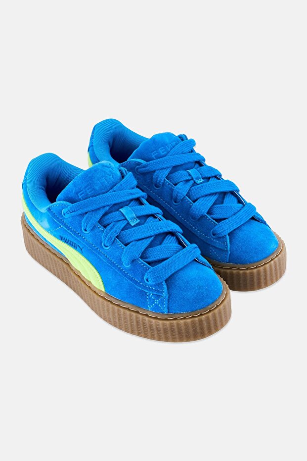 حذاء كريبر فاتي برباط للأولاد من x Fenty Kids للأنشطة الخارجية، فيروزي - 3
