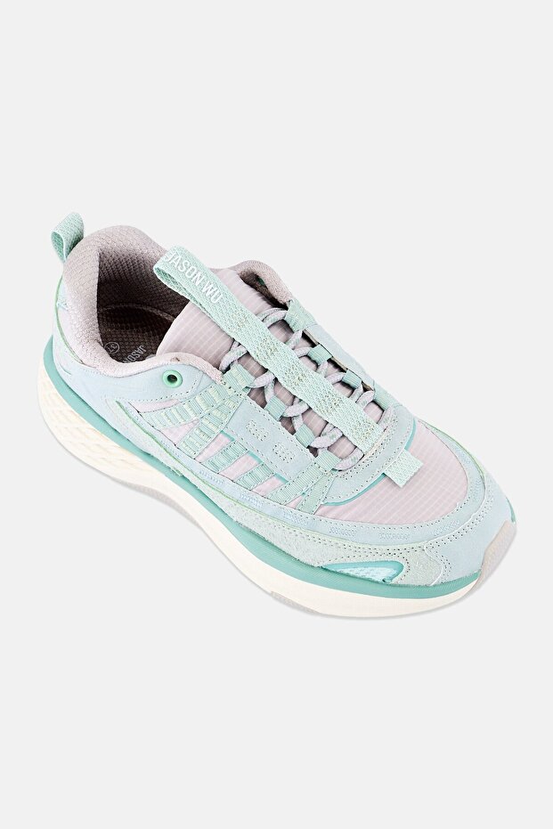 Women Lace Up Casual Shoes, Multicolor