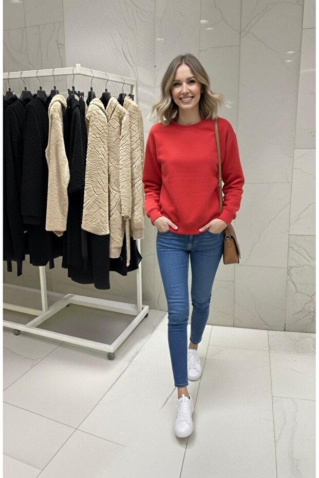 Basic Three Thread Inside Sha Fleece-Lined Weet - 4