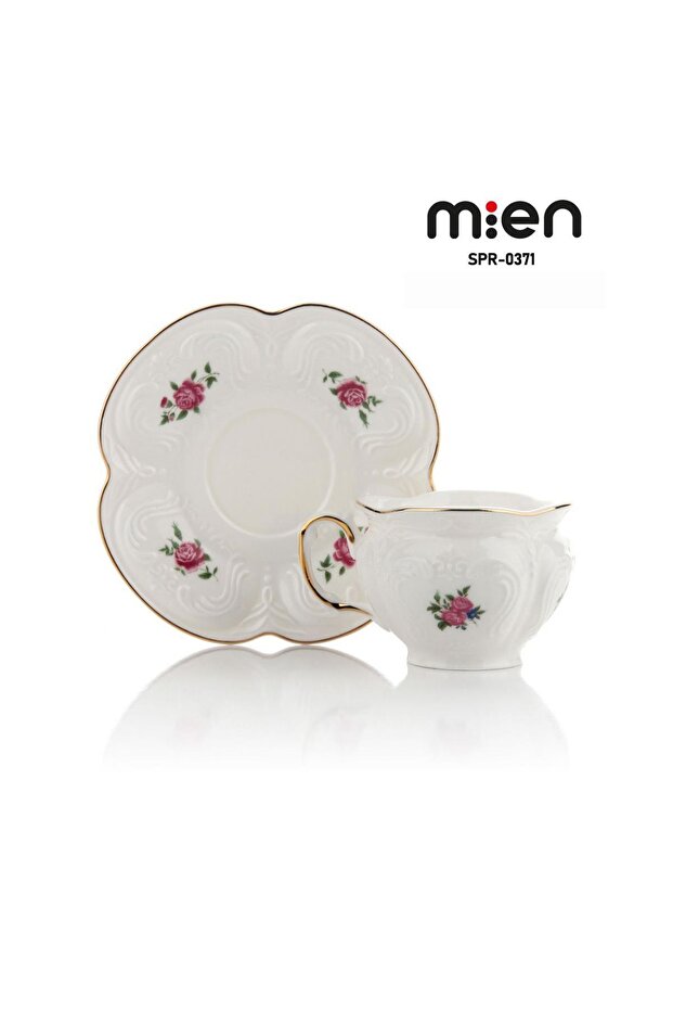 Set of 6 Porcelain Cups