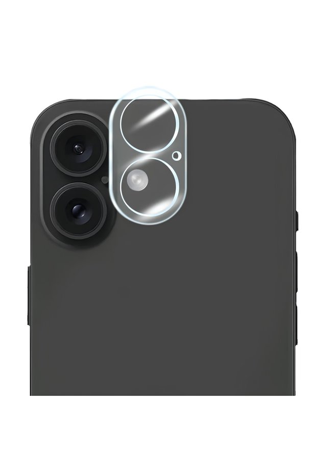 3D Camera Lens Protector for Apple iPhone 16 Plus, Clear