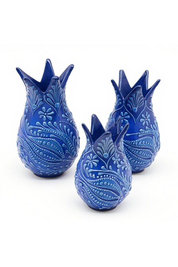 EL İŞLEMESİ LALE VAZO SET - 7