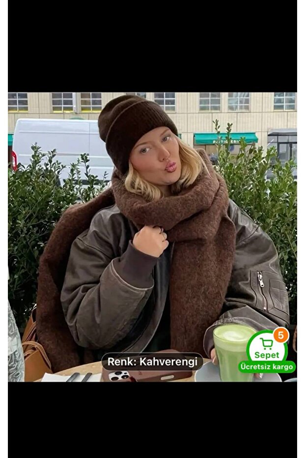 Eșarfă Boucle moale premium - 3