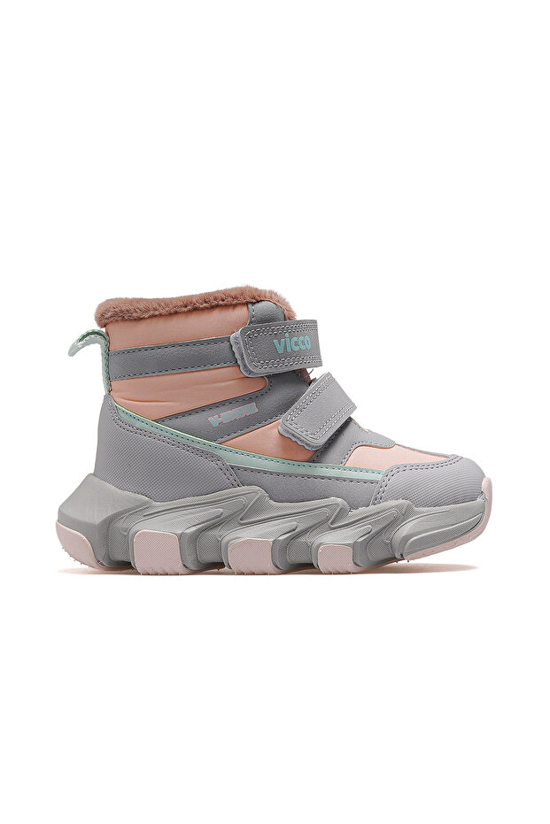 Fon girl child fur sneaker boot 25k 946.442 pk powder