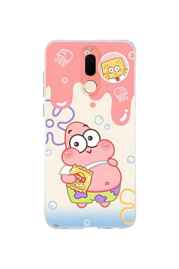 حافظة هاتف شفافة متوافقة مع هاتف Huawei Mate 10 Lite - 1