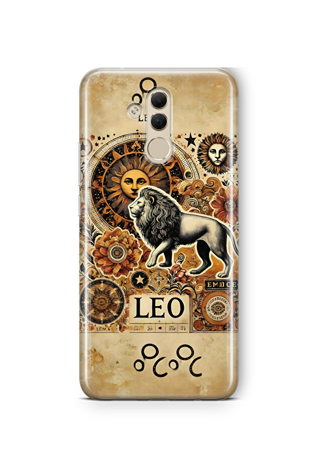 حافظة هاتف شفافة بنمط برج الأسد متوافقة مع هاتف هواوي ميت 20 لايت - 1