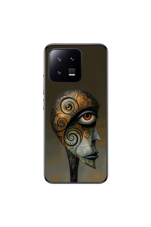 حافظة شفافة متوافقة مع هاتف Xiaomi Mi 13 Pro بتصميم الجدول 2