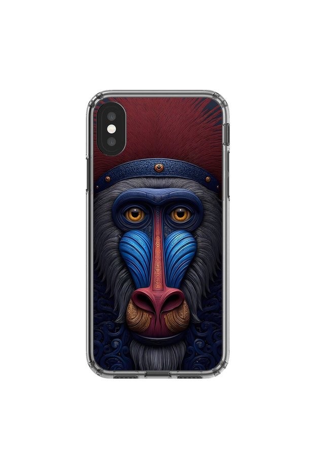 حافظة شفافة متوافقة مع هاتف iPhone XS Max تحتوي على 4 تصميمات