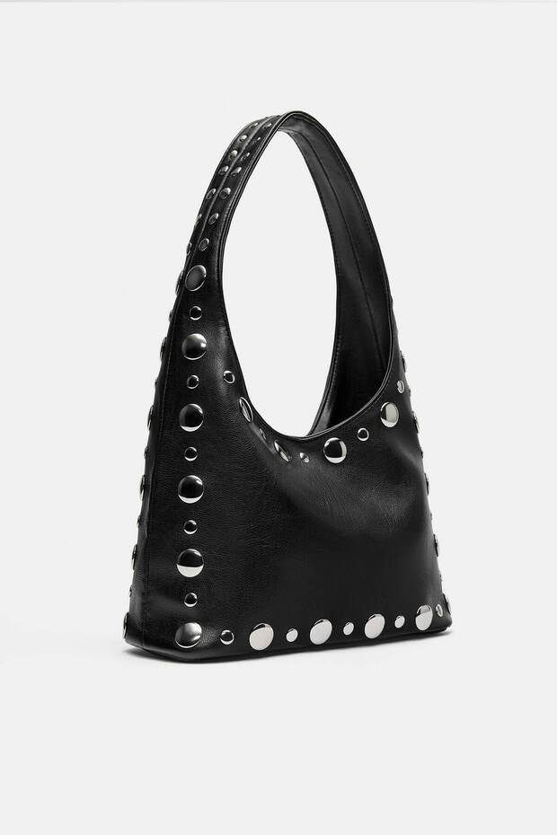 Zımba detaylı omuz çantası - 2