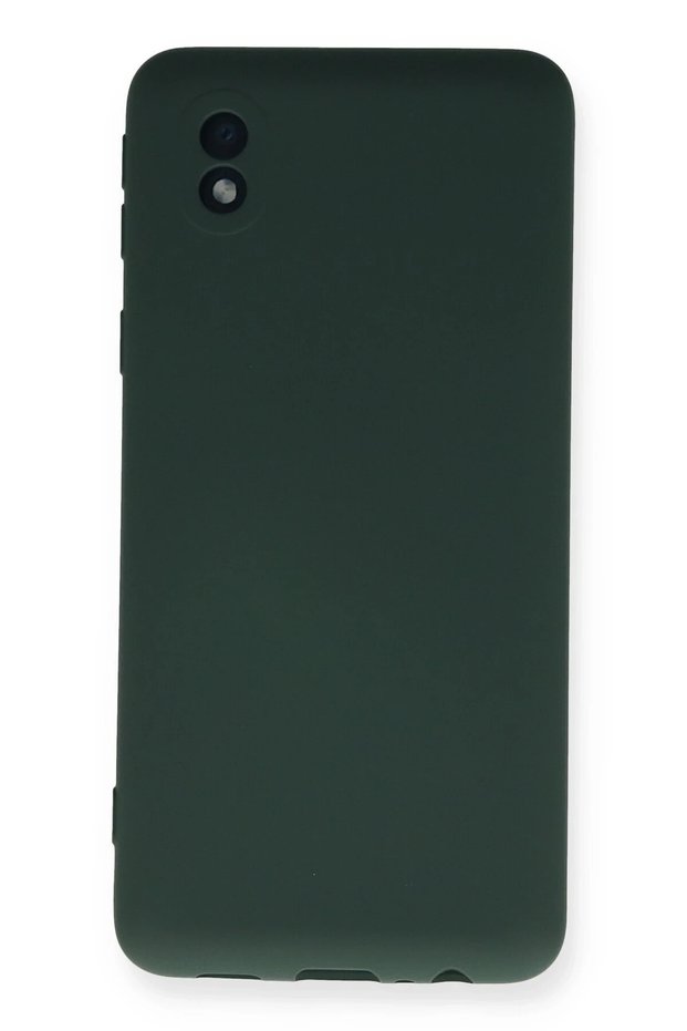 Galaxy A01 Core Compatible Case Nano Velvet Silicone - (125412) Dark Green