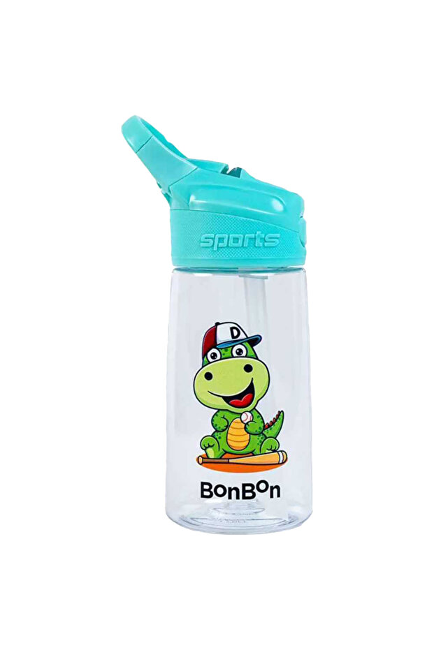 - Elite Tritan Kids Water Bottle 450ml - Playful Dino