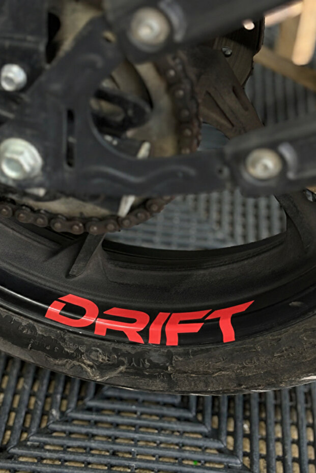 ملصق حروف 'Drift' داخل الإطار لسيارة مونديال دريفت-إل (4 قطع)