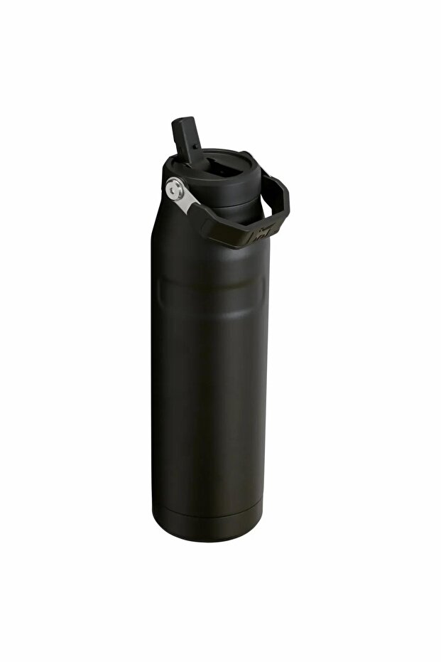 The IceFlow™ Bottle Flip Straw 2.0 1.1 L / 36oz 2.0 Siyah 10-12111-063 - 2