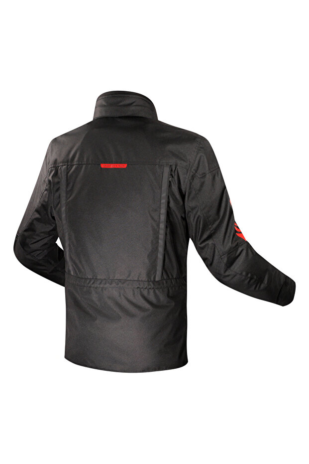 معطف METROPOLIS EVO أسود-أحمر - 2