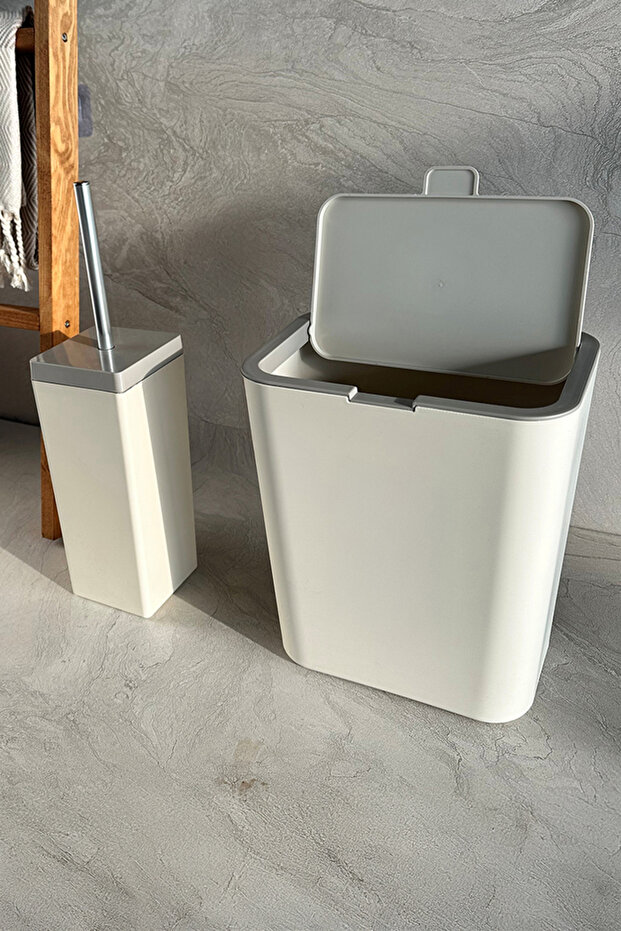 Flip 2'li Banyo Seti - Bej - 2