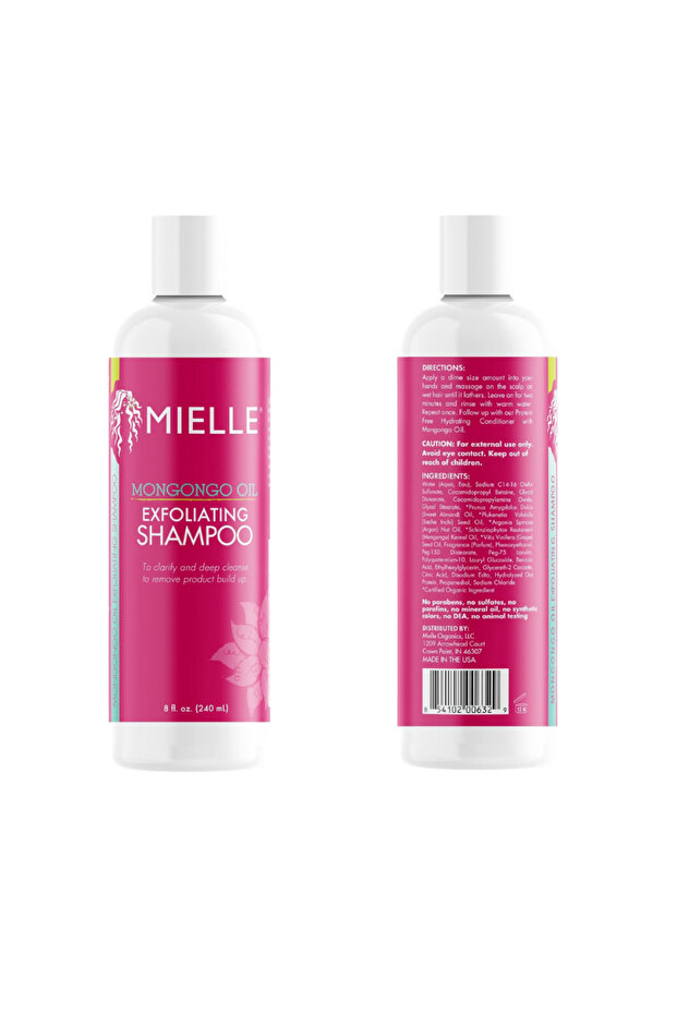 Organics Mongongo Oil Exfoliating Shampoo 8oz