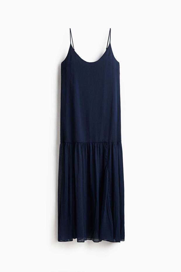 Long chiffon dress