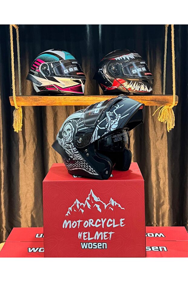 -202 ÇENE AÇILIR KASK - 5