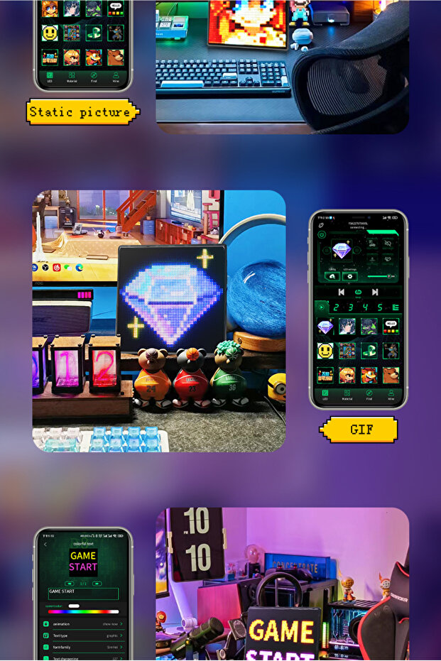 Pixel Led Çerçeve - 5